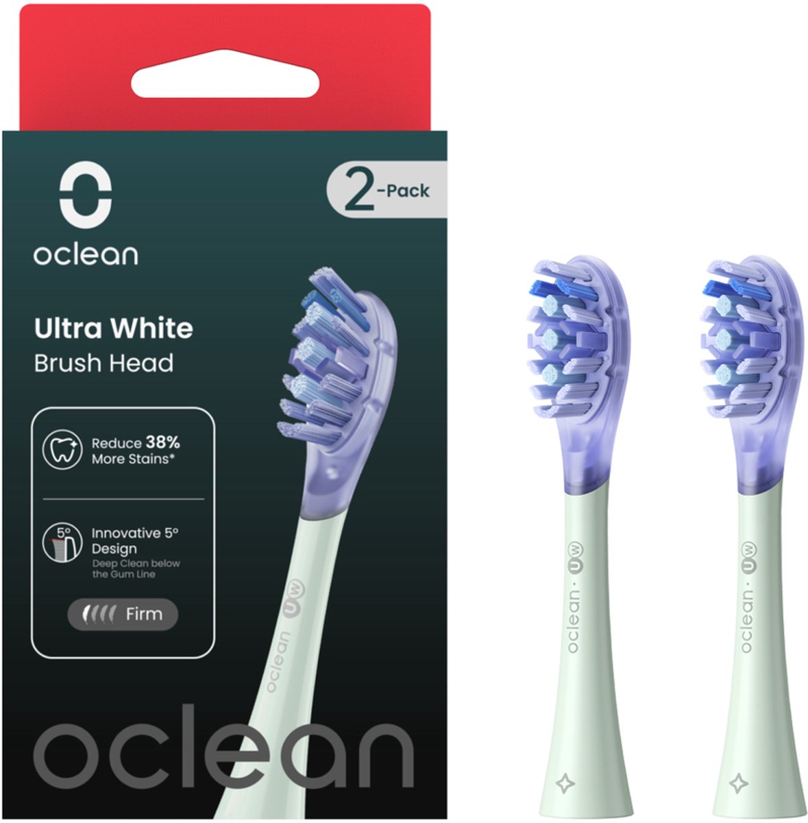 Oclean UW01 2 stuk(s) Groen