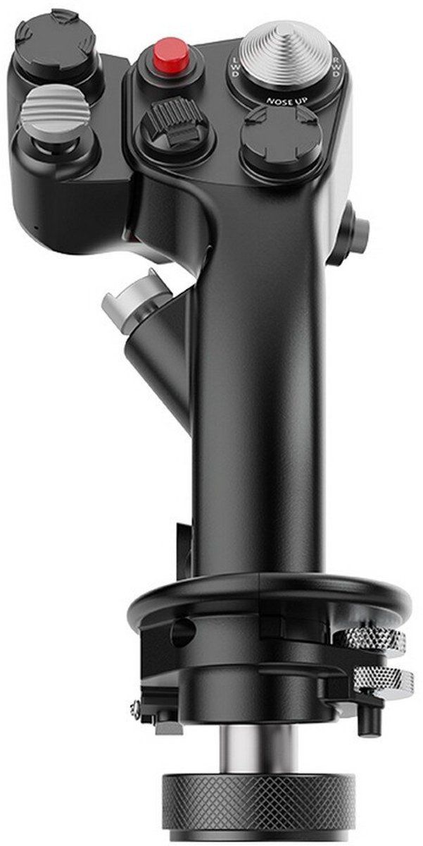 Moza Racing MH16 Flightstick – Add-on Joystick voor Realistische Vluchtsimulatie (Zonder Basis)