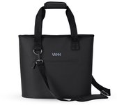 Sac isotherme VANN 28 litres - Grand sac de plage avec fermeture éclair - Imperméable et étanche - 16h de froid - 28L - Bandoulière - PET recyclé - Noir