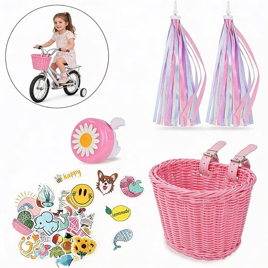 Open rechthoekige fietsmand (43x33x25cm) | Fietsmanden | Mand & Stijl