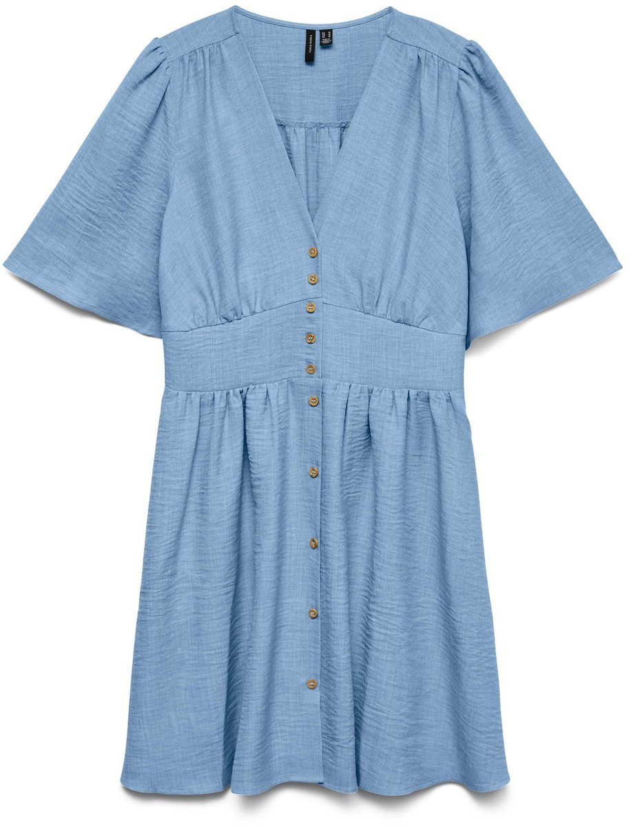 VERO MODA - VMMELANEY 2/4 SHORT DRESS WVN NOOS - Dames - Mini jurken