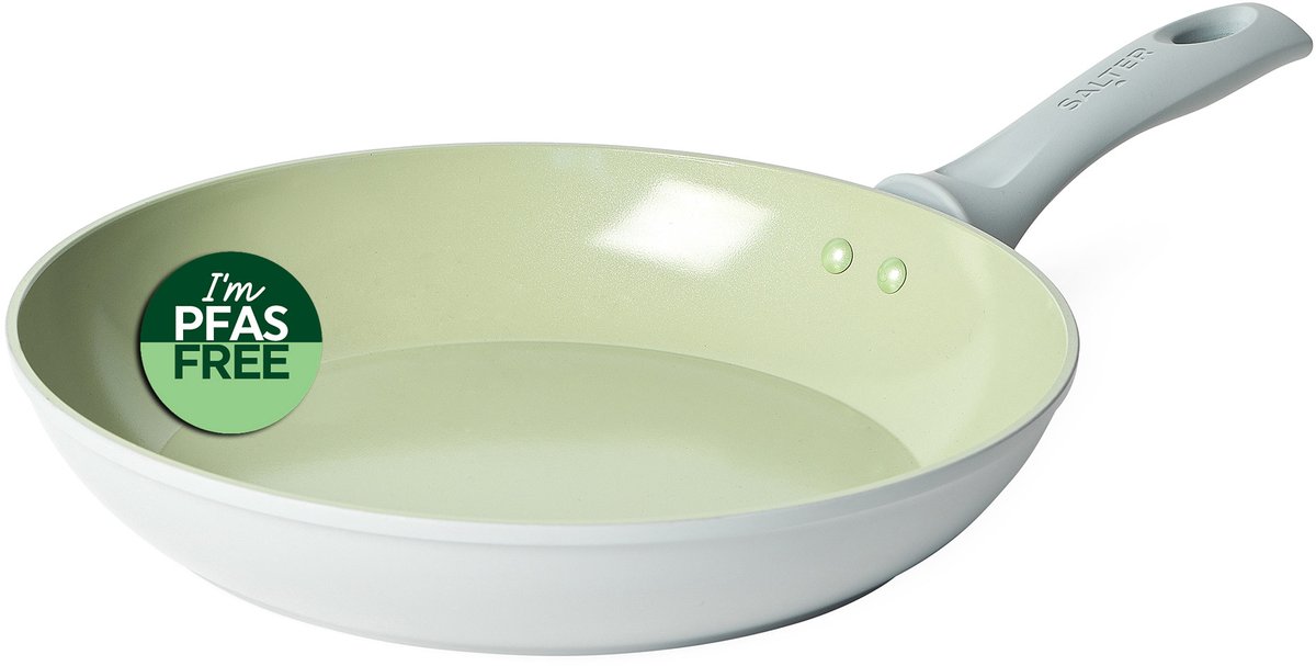 Salter Earth 28cm Koekenpan - Keramische Antiaanbaklaag - PFAS Vrij