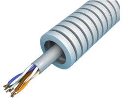 Snelflex flexibele buis data U/UTP CAT6 - 16mm per rol 100 meter (SFUTP6)