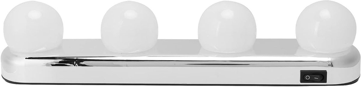 Complete Make-up Set met 4 Dimbare LED Lampen voor de Make-up Tafel, Verlichting voor Slaapkamer en Dressing Table