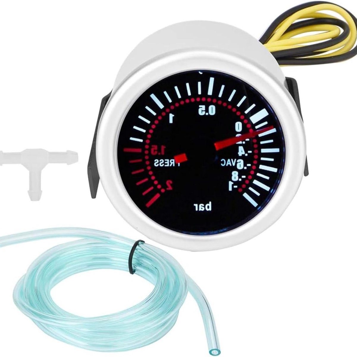 Universele 12V LED Digitale Turbo Boost PSI Meter - 2 Inch Manometer voor Auto's, Auto Accessoires en Motoren