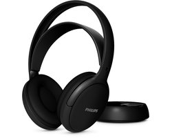 Philips 6000 series SHD6000BK/12 hoofdtelefoon/headset Hoofdtelefoons Bedraad en draadloos Hoofdband TV Oplaadhouder Zwart