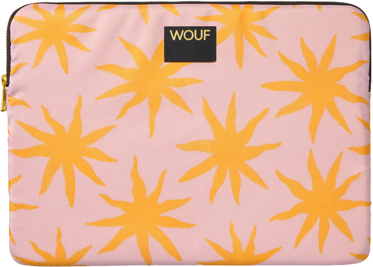 Wouf Daily laptop hoes 13-14 inch - Laptopsleeve - Dune