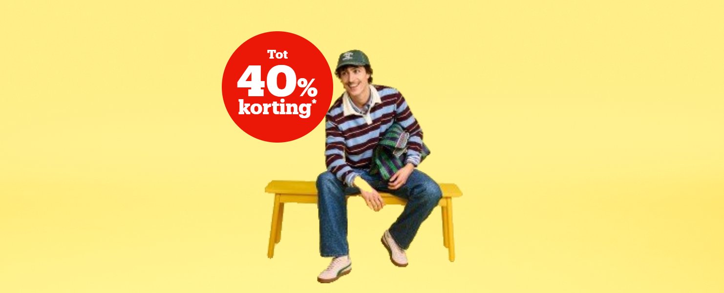 Tot 40% korting*
