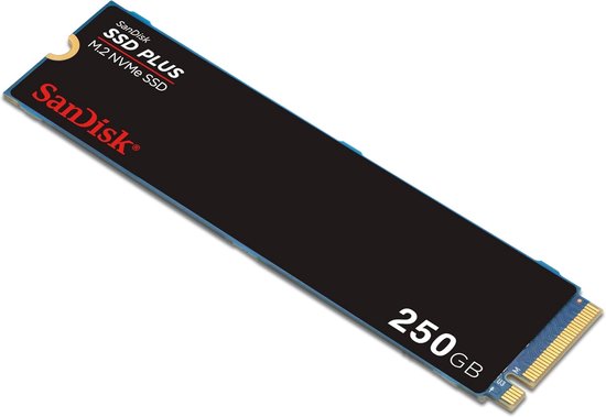 Interne SSD - NVMe Opslag - Sneller Laden - PCIe Gen 3 - 250 GB - Zwart — afbeelding 2