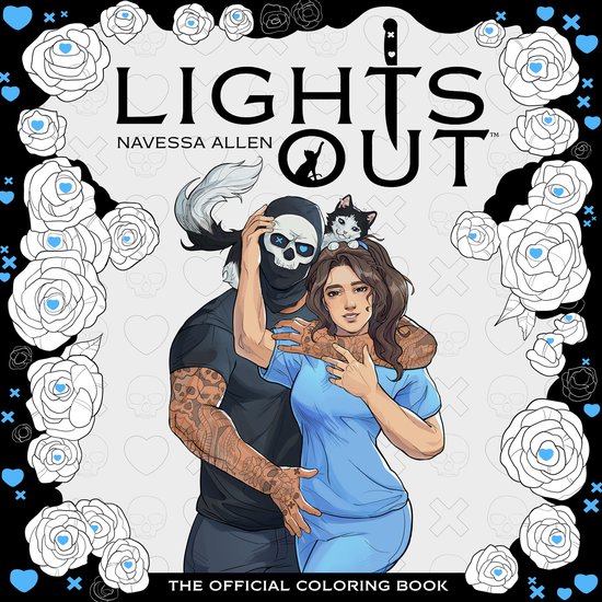 Lights Out: The Official Coloring Book - cover
