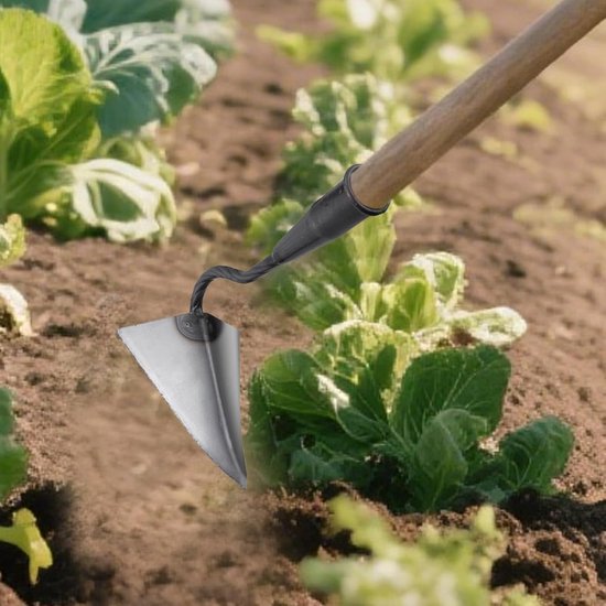 Schoffel Tuingereedschap - Onkruidverwijderaar - Tuinonderhoud - Driehoekige Vorm - 17 cm - Metaal van Schöffel. — afbeelding 5