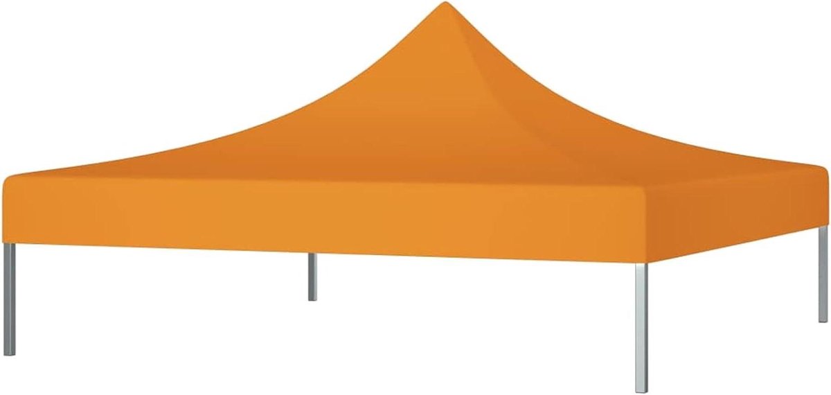 Tentdak Vervanging - Partytent Doek - Buiten Beschermen - UV Waterbestendig - 2x2 Meter - Oranje