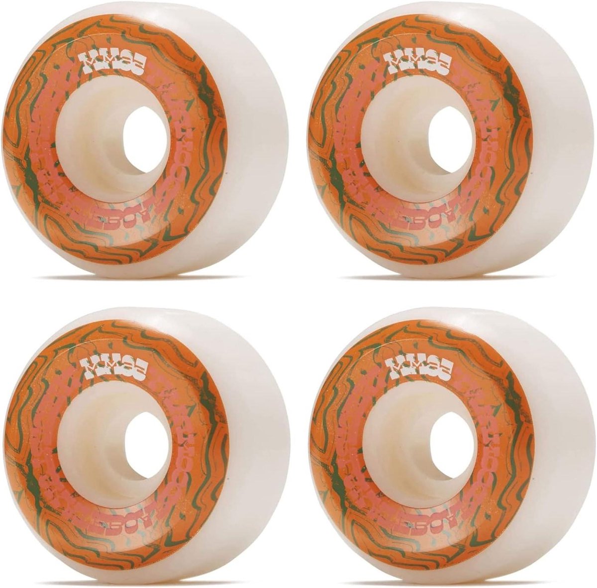 Skateboard Wielen Wielset Straat Skaten Conische Vorm 56mm