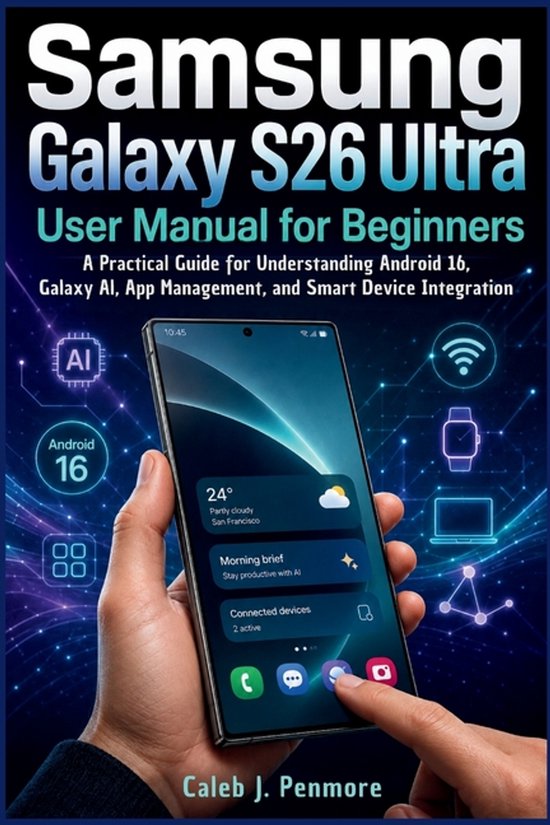 Samsung Galaxy S26 Ultra User Manual for Beginners - cover