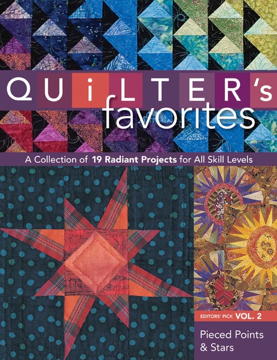 Quilter's Favorites--Pieced Points & Stars - cover