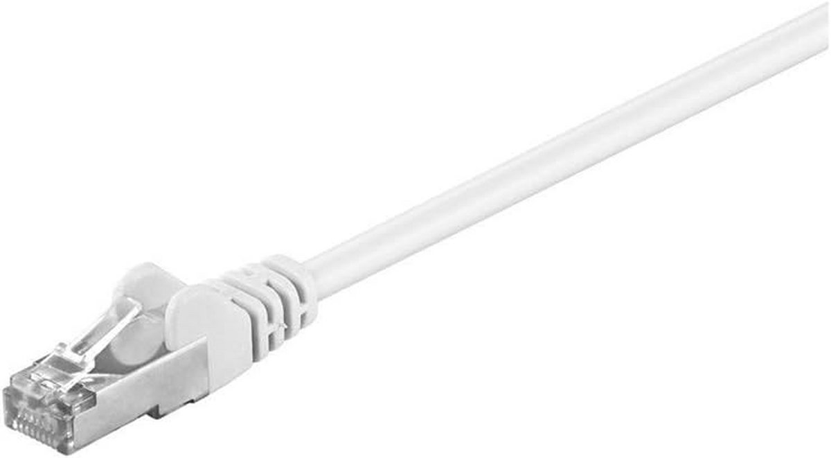 CAT 5e UTP Netwerkkabel met RJ45 Connectoren - 50 Meter Wit