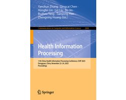 Communications in Computer and Information Science2884- Health Information Processing