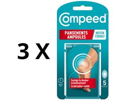 Compeed Blarenpleisters Medium - 3 x 5 - 15 stuks