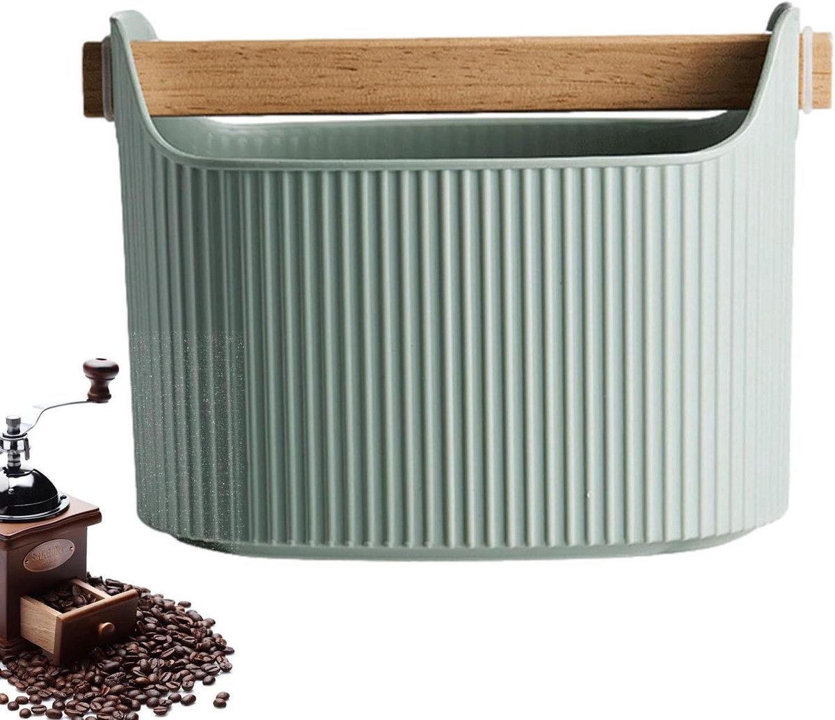 Koffie Knock Box Koffiedikbak Espressomachine Koffiedik Verwijderen Schokabsorberend Antislip 1300 ml Meerkleurig