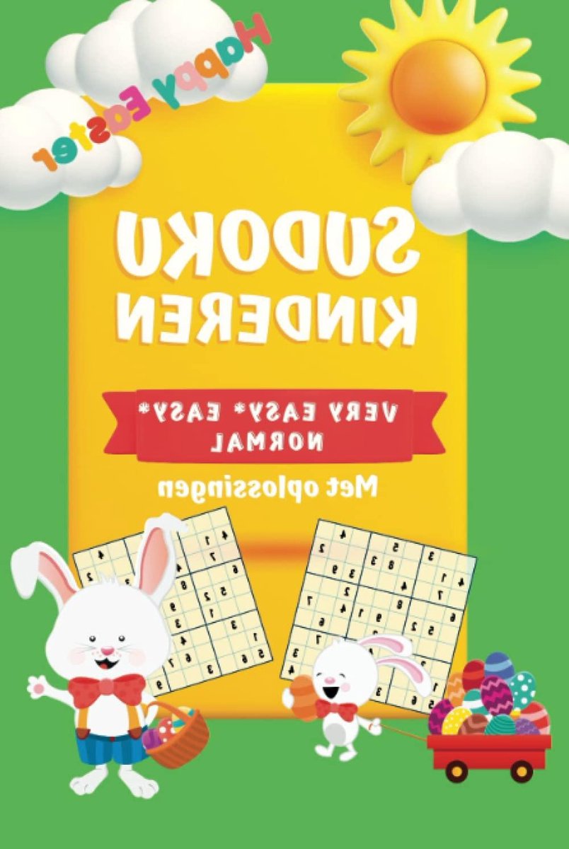 Kinder Sudoku Boek - Puzzelboek Jeugd - Logisch Denken Oefenen - 140+ Puzzels - 102 Pagina's - Multicolor