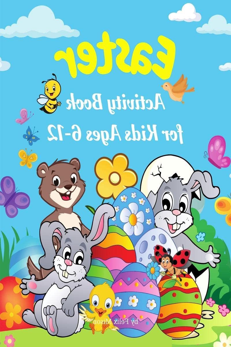Paas Activiteitenboek - Kinderen Puzzelboek - Creatief Bezig Blijven - 110 Plezier Pagina's - 8.5 x 11 Inch - Niet Gespecificeerd