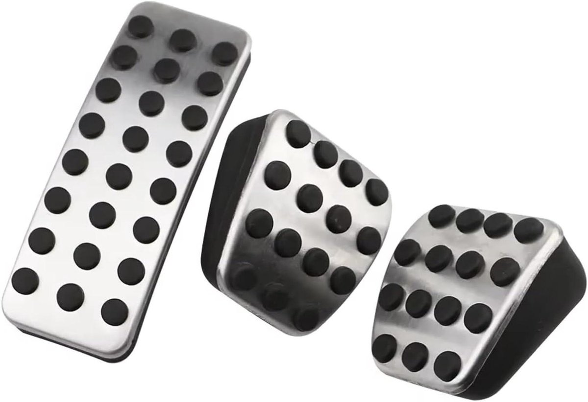 Pedaalhoezen Set - Auto Interieur - Verbeter Rijgedrag - Antislip Rubber - Standaard Maat - MT
