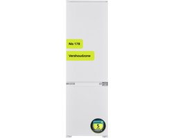 Exquisit EKGC270-70-E-040E - Inbouw koel-vriescombinatie - 249 liter - Vers zone - 5 Jaar garantie - Wit