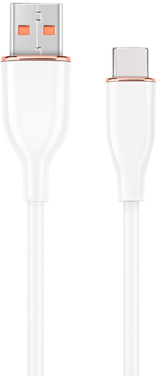 USB-A naar USB-C Kabel - USB 2.0 - Premium - 1,5 meter - Wit