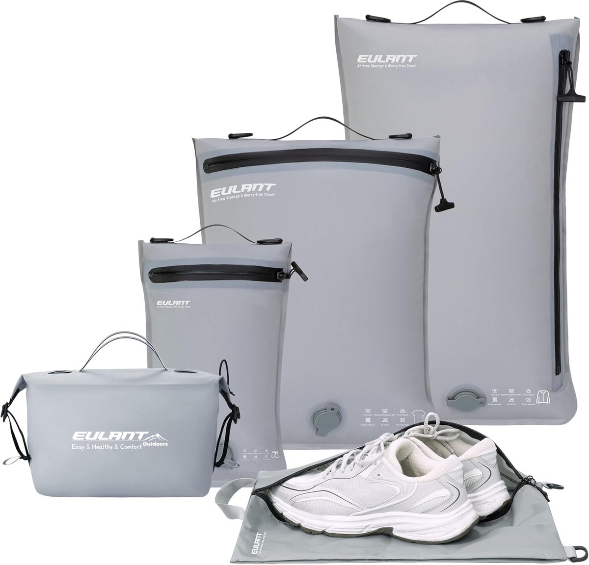 Reis Organizer Set - Bagage Tassen - Koffer Inpakken - Waterdichte Sluiting - 5 Delig