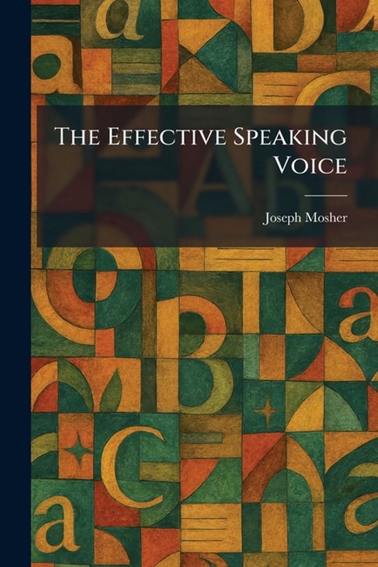 The Effective Speaking Voice - cover