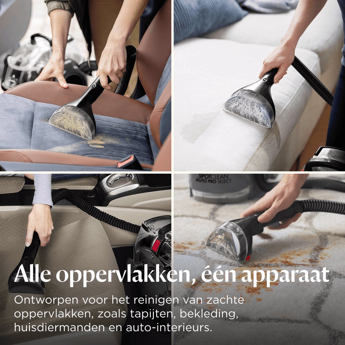 BISSELL SpotClean Auto Pro Select Draagbare Vlekkenreiniger - 3730N thumbnail 4