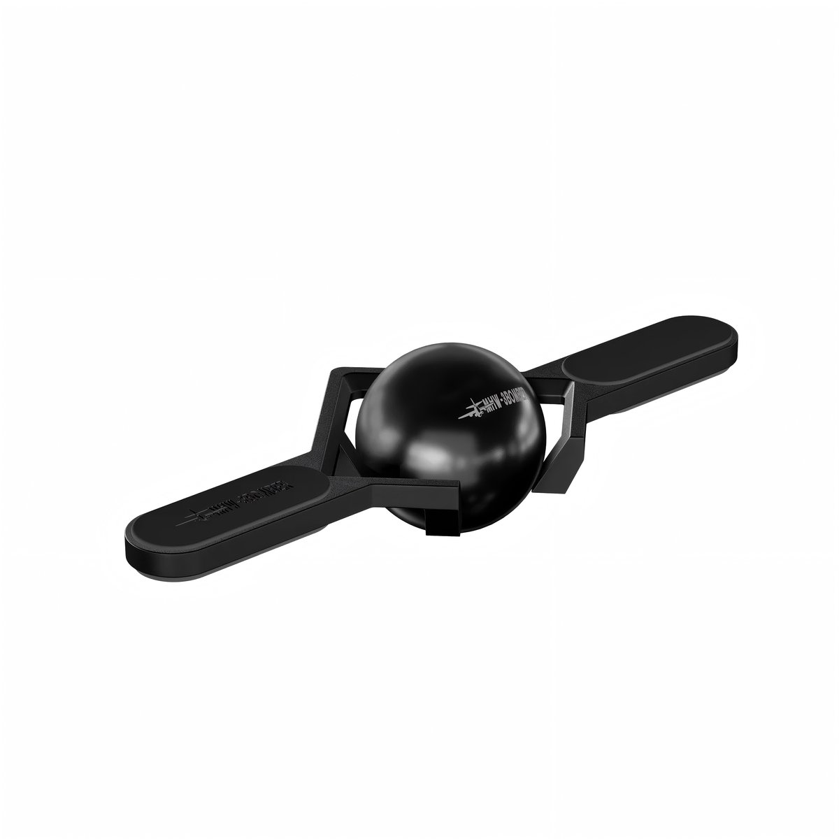 MHW‑3BOMBER espresso chilling ball met standaard – versterkt aroma – 30mm – zwart