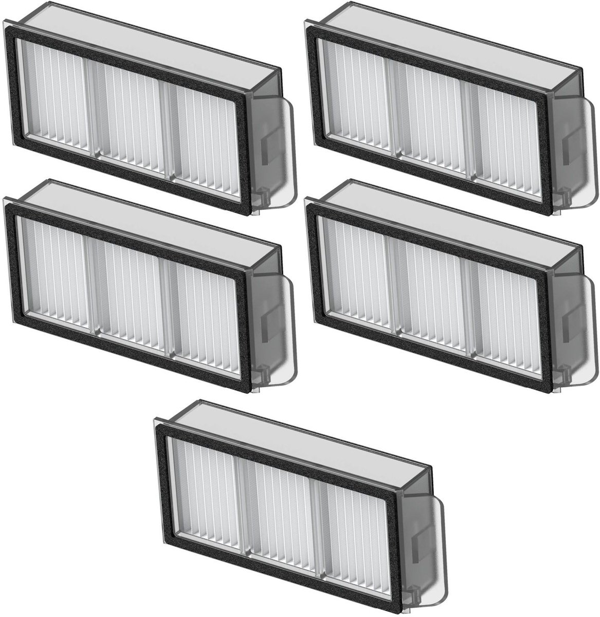 Plus.Parts Dreame L40s, L50, Matrix10 en X50 Serie Filterset (5 Stuks, Plus.Parts® alternatief voor RHF21) Overig