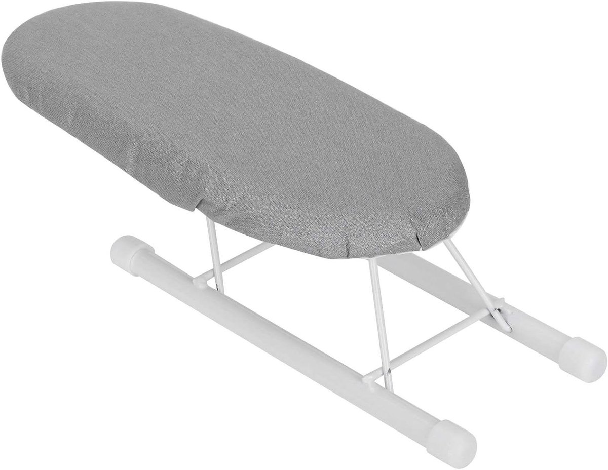 Mini Strijkplank - Reis Strijkplank - Kleding Strijken - Opvouwbaar en Ruimtebesparend - 26 x 11 x 8 cm - Zilver