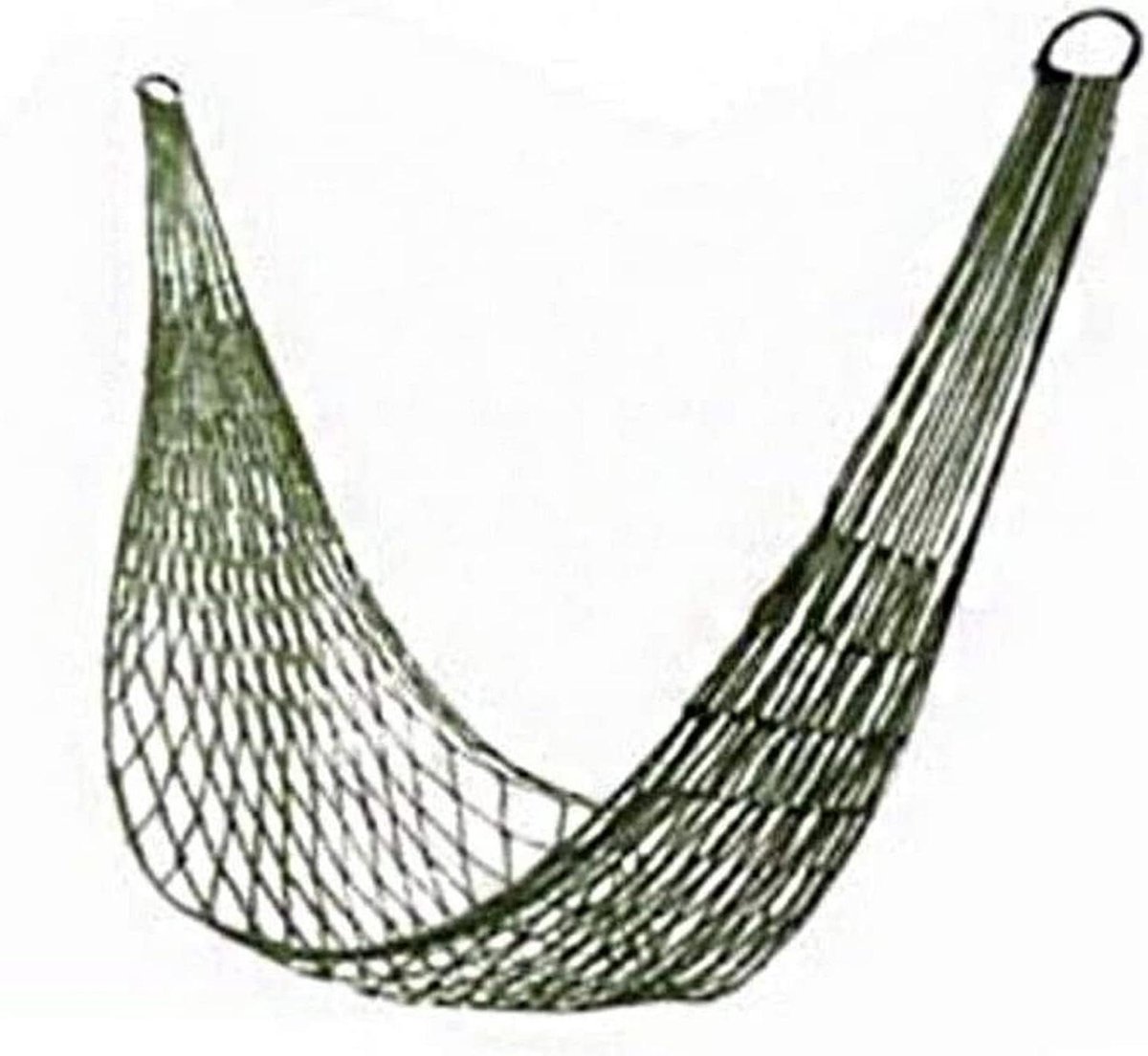 Hangmat Stoel - Schommelstoel Buiten - Ontspannen Buiten - Ventilerend Mesh - 200x80 cm - Groen