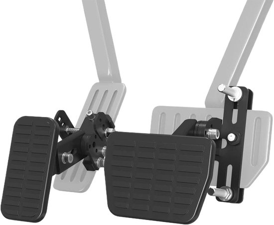 Pedaalverlenger Auto - Verstelbare Pedalen - Comfortabel Rijden - Voor Korte Bestuurders - 23 x 20 x 17 cm - Meerkleurig — afbeelding 2
