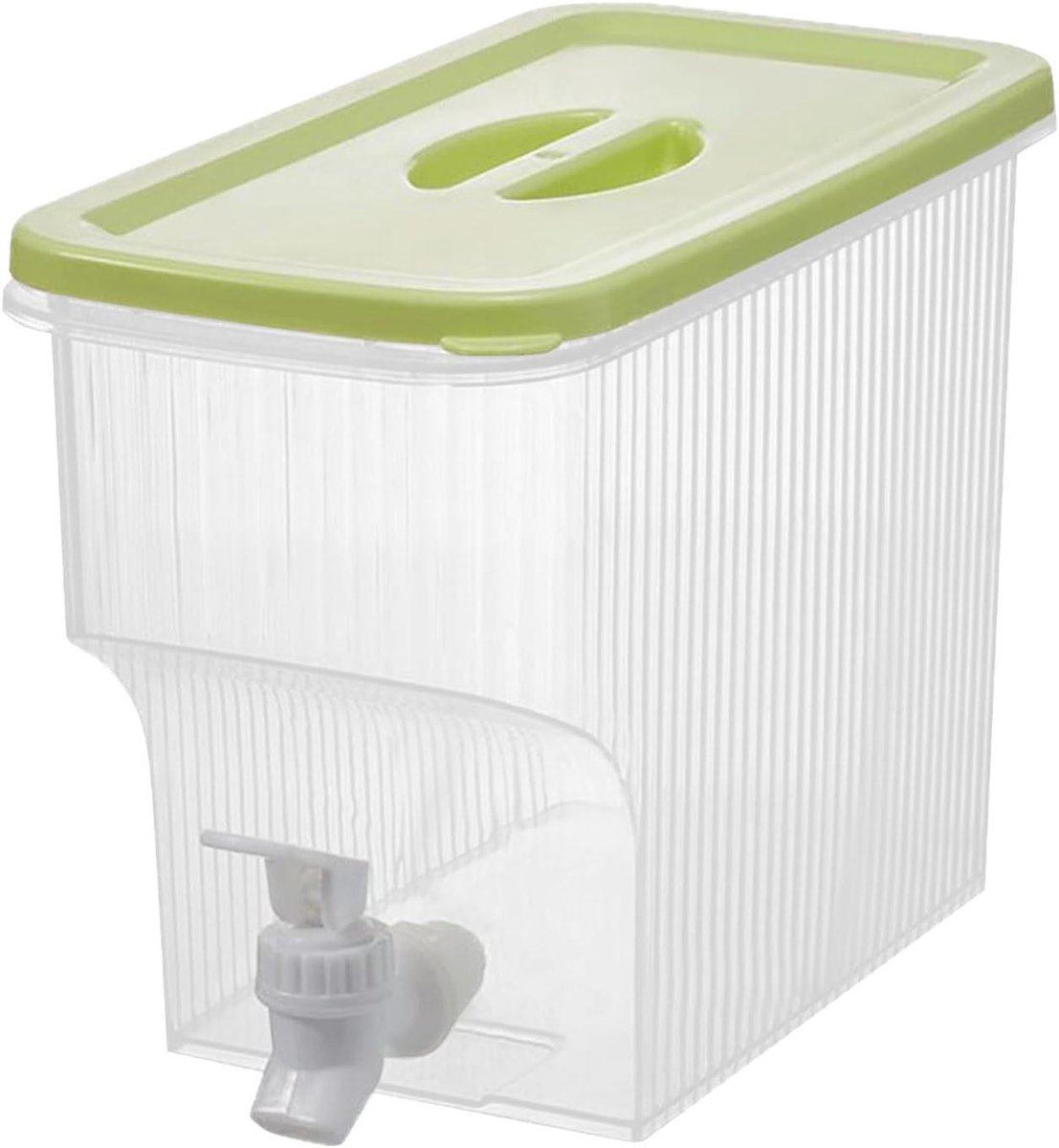 Drank Dispenser - Feestelijke Kan - Drank Serveren - Lekvrije Kraan - 3.9 Liter - Transparant