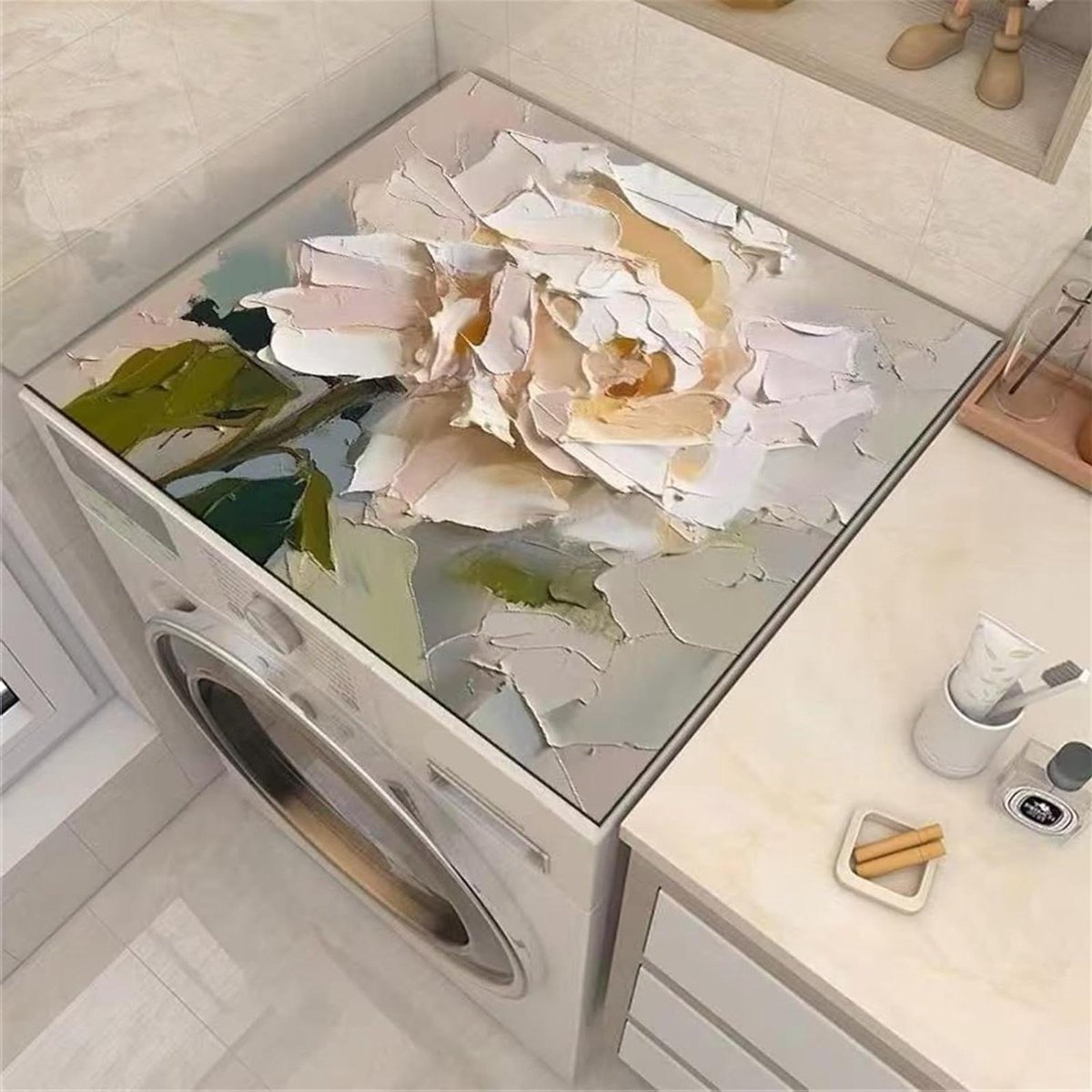 Wasmachine Droger Hoes - Apparaat Beschermer - Apparaten Beschermen - Slijtvast Ademend Ma
