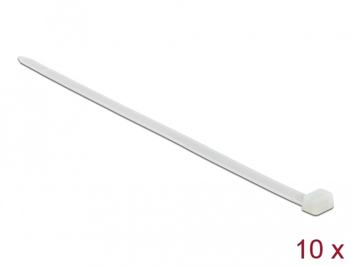 Cable Ties L 1220 x W 9 mm 10 pieces white