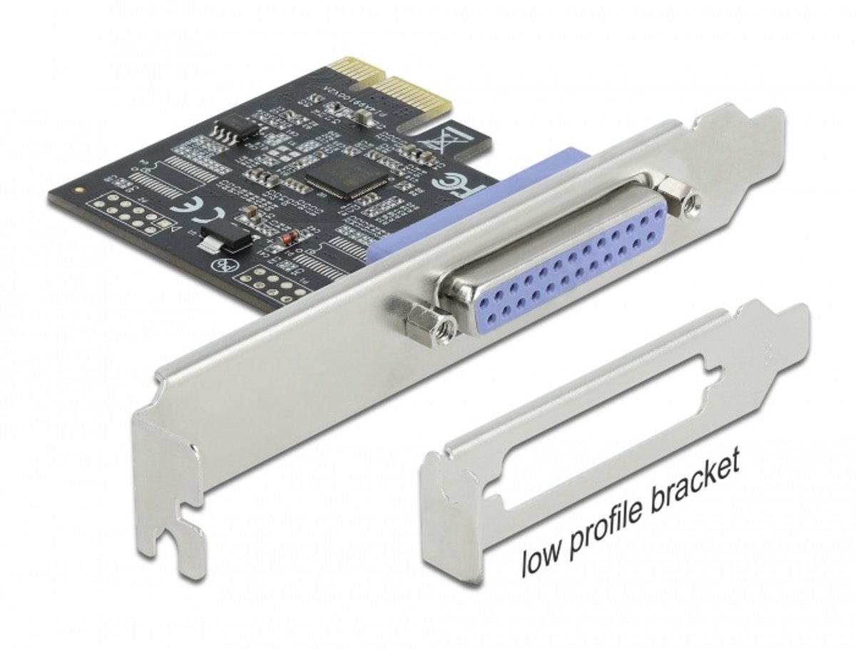 PCI Express -kaart tot 1 x parallel IEEE1284