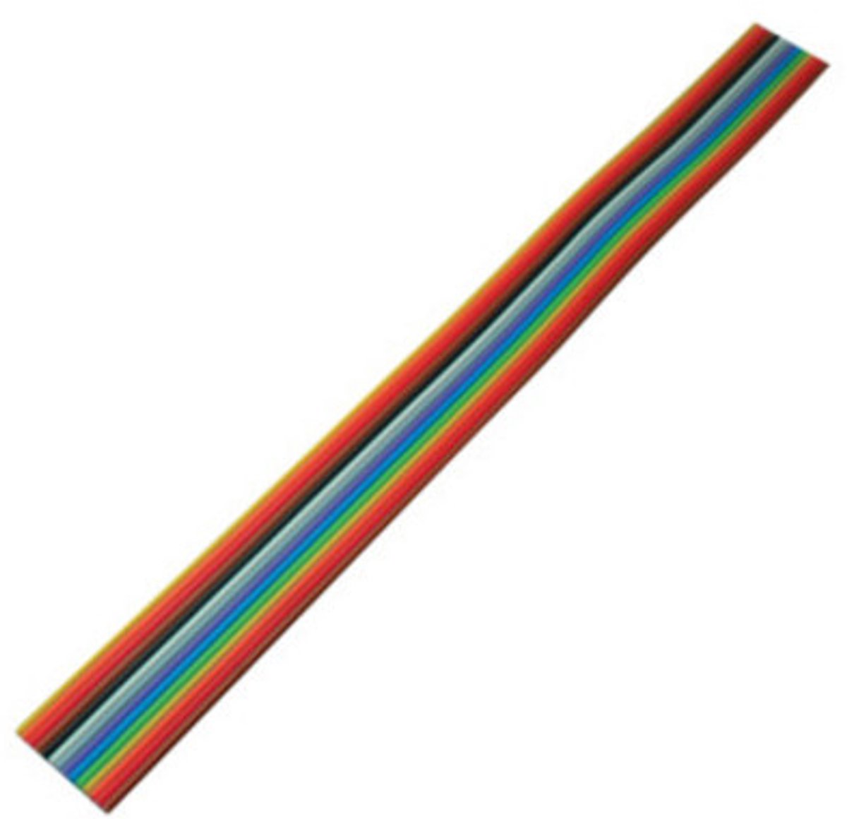Image of Flachkabel farbig Raster 1,27mm 14 pin 10m