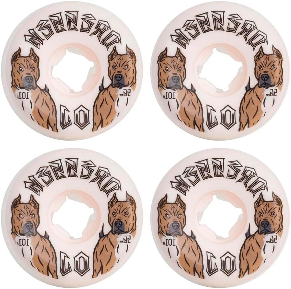 Skateboard Wielen Pit Elite Street Skaten Duurzaam Composiet 56 mm Combo