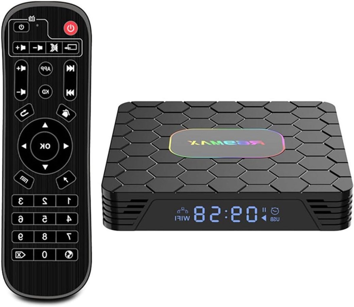 Smart TV Box - Mediastreamer Android - Films Kijken - 4K Ultra HD - 4GB+32GB - Zwart
