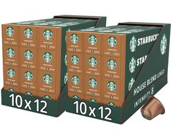 Starbucks by Nespresso Capsules House Blend Lungo - 240 koffiecups (24 doosjes x 10 koffiecups)