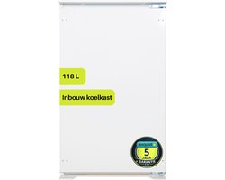Exquisit EKS131-4-E-040E - Tafelmodel Koelkast - Inbouw - Met vriesvak - 118 Liter