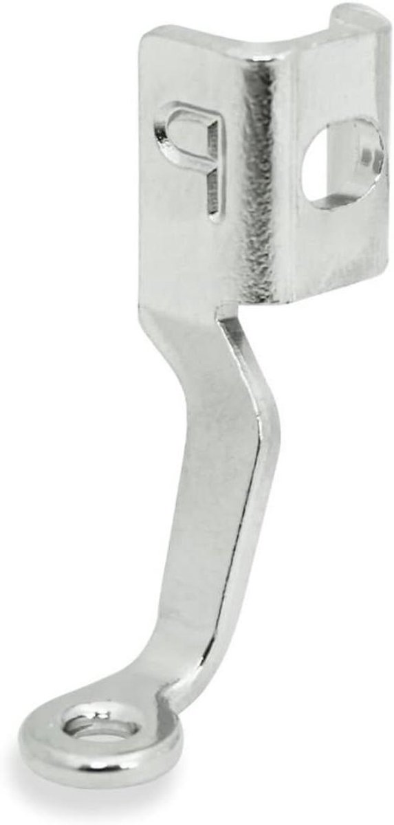 Borduurvoet - Naaimachine accessoire - Creatief naaien - Specifieke letter P - Standaard - Zilver