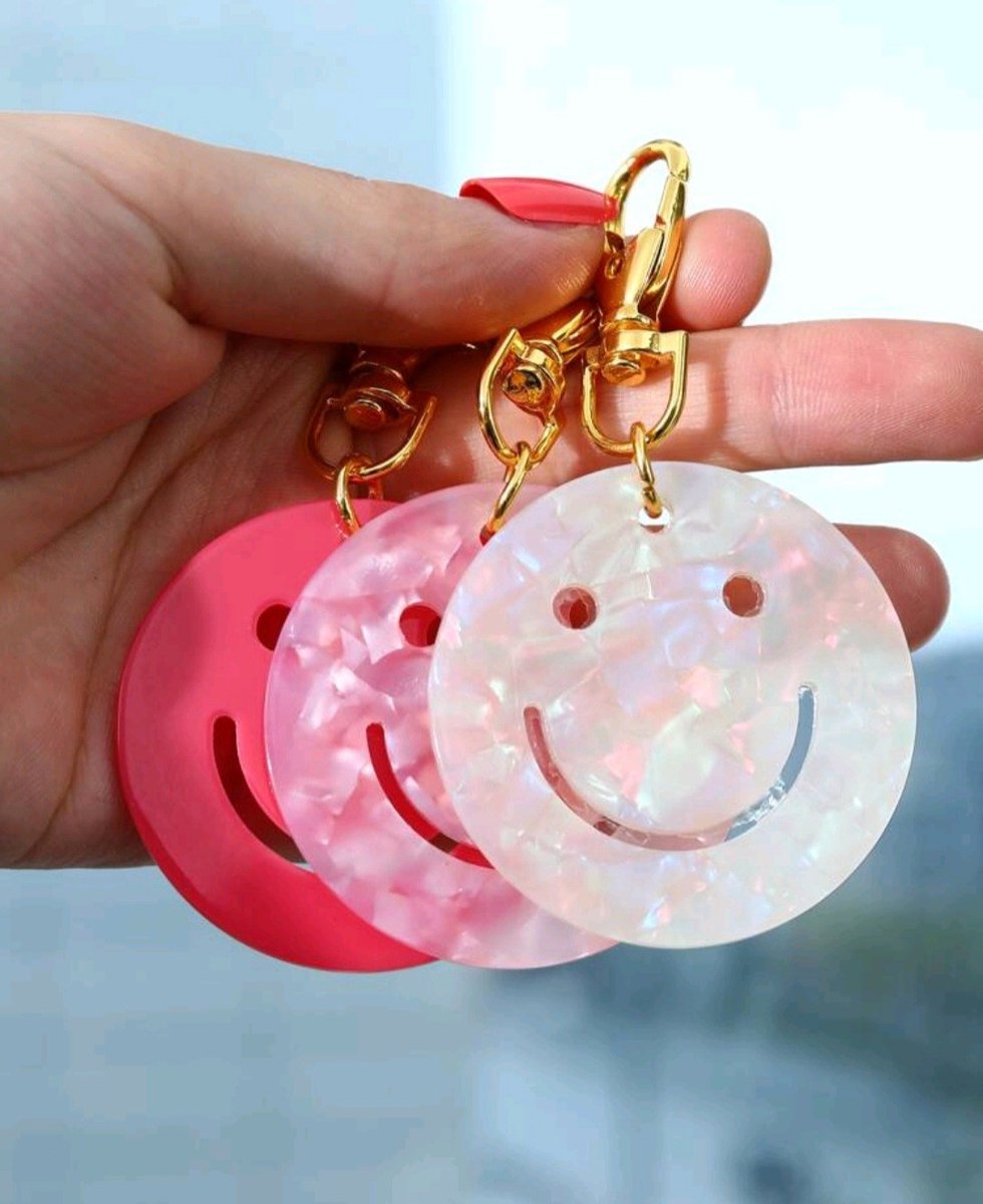 Sleutelhanger smiley