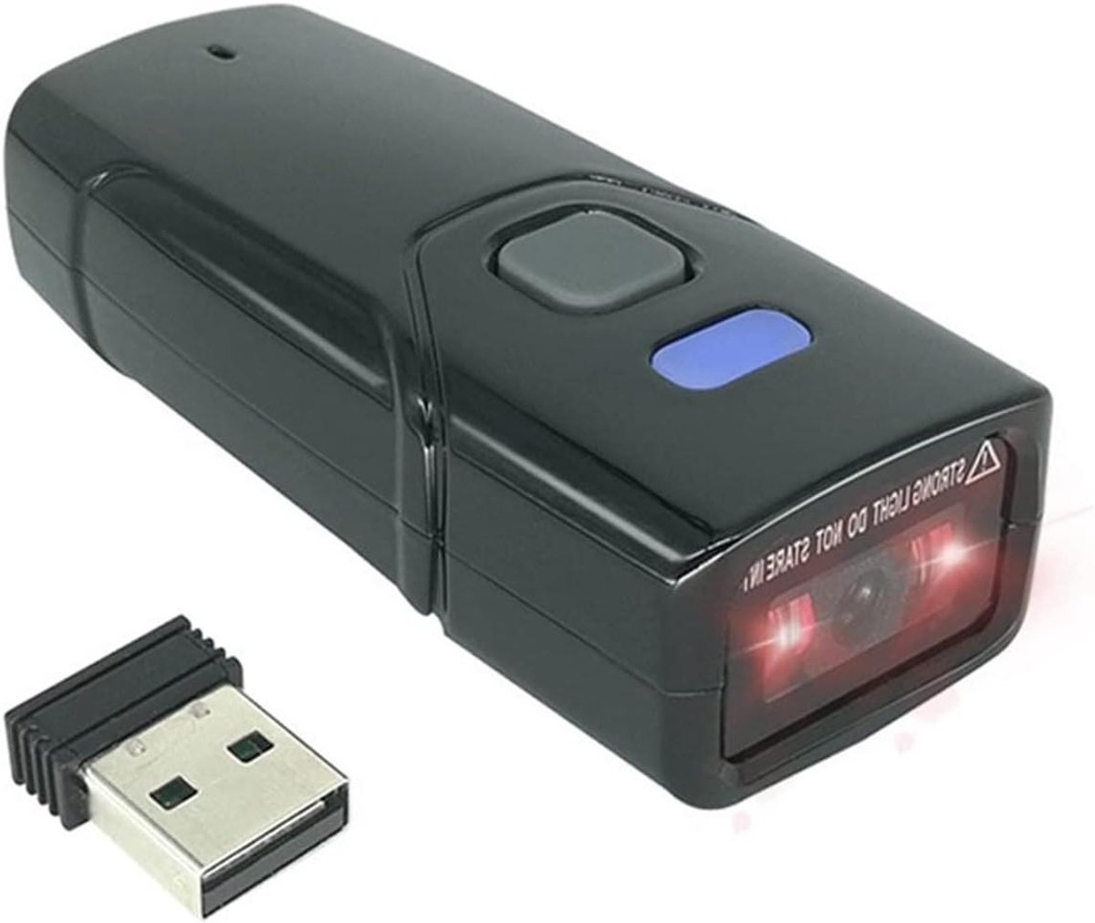 Draagbare Barcodescanner - Mobiele Scanner - Inventaris Beheer - 1D 2D Lezer - Draagbaar - Zwart