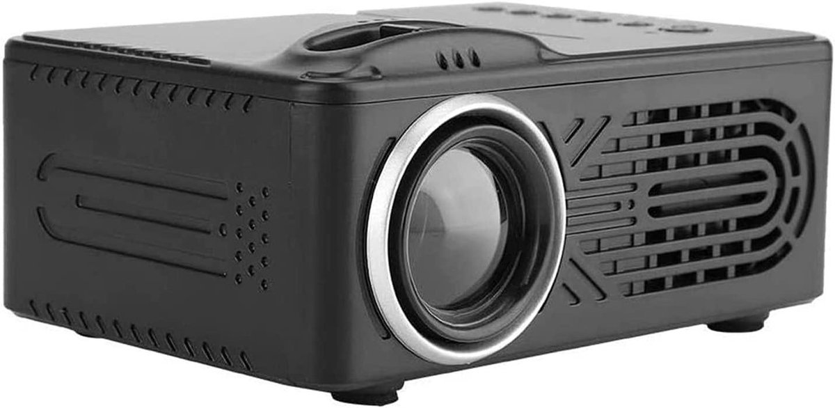 Draagbare Projector - Mini Beamer - Buiten Films Kijken - Native 1080P Ondersteuning - Tot 80 Inch - Wit