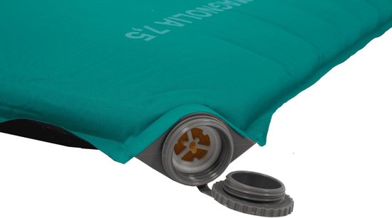 Zelfopblazende Slaapmat - Kampeer Mat - Comfortabel Kamperen - Zelfopblazend Systeem - 2-persoons - Groen — afbeelding 3